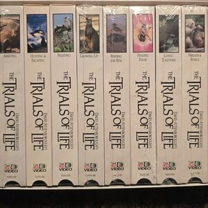 The Trials of Life VHS Box Set + Extra Tape  How This Series Was Made.